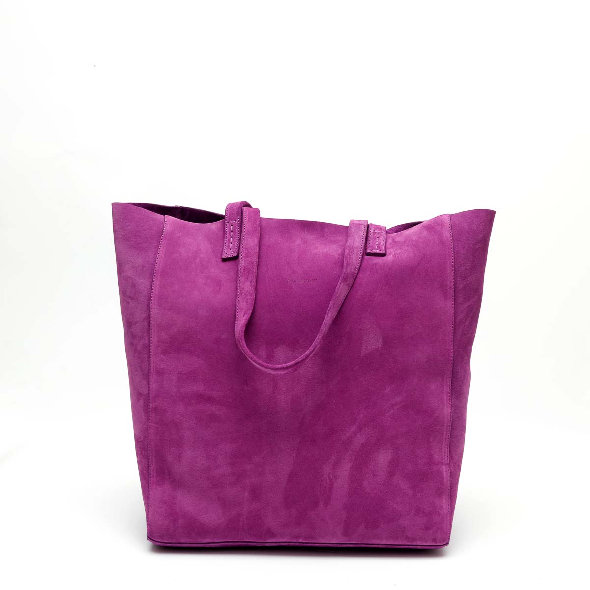 Basket Bag - Lavender - Smooth Leather