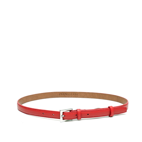 Belt in Red Leather