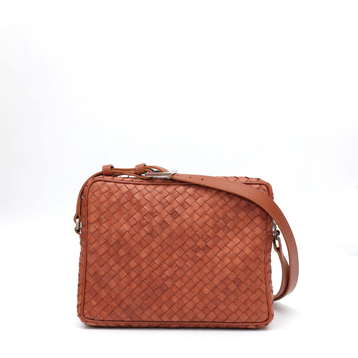 Miss large in brown leather