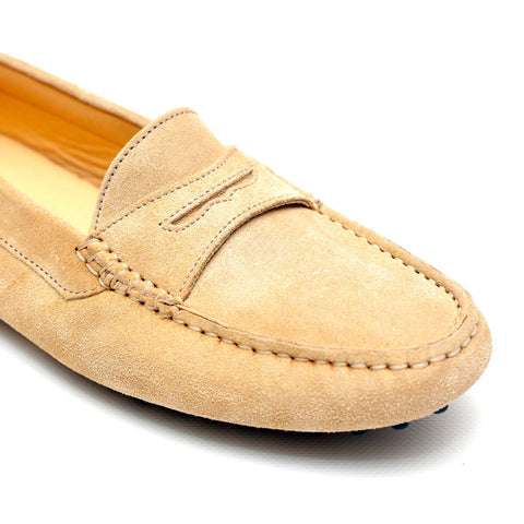 Shoes in Beige Suede 