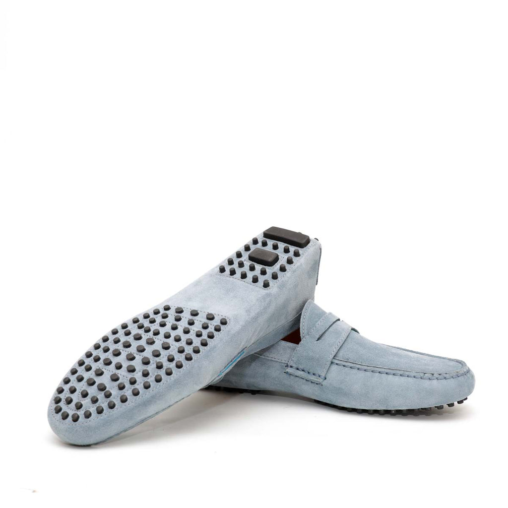 Pantofole Mocassino Uomo Fella In Finta Pelle Scamosciata Con Memory Foam - Comode E Morbide