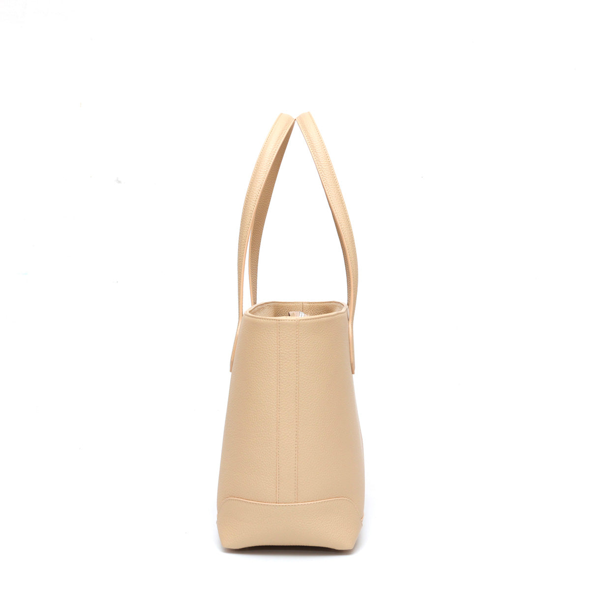 My bag piccola, borsa da donna in pelle beige, Pianigiani