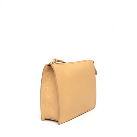 Pocket media in pelle burro