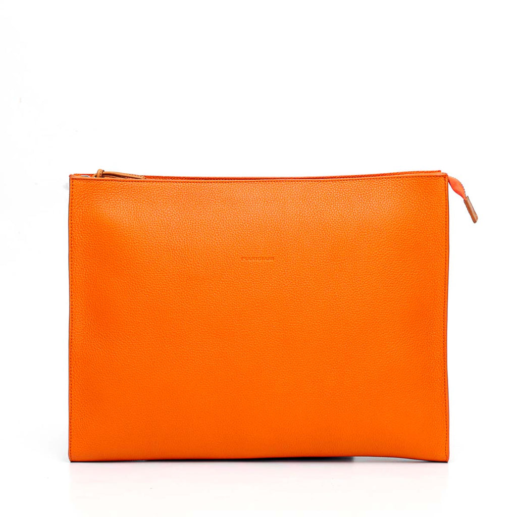 Portadocumenti In Pelle Artigianale Made In Italy - Elegante Con Etichette E Tasca Finestra - Foto 10