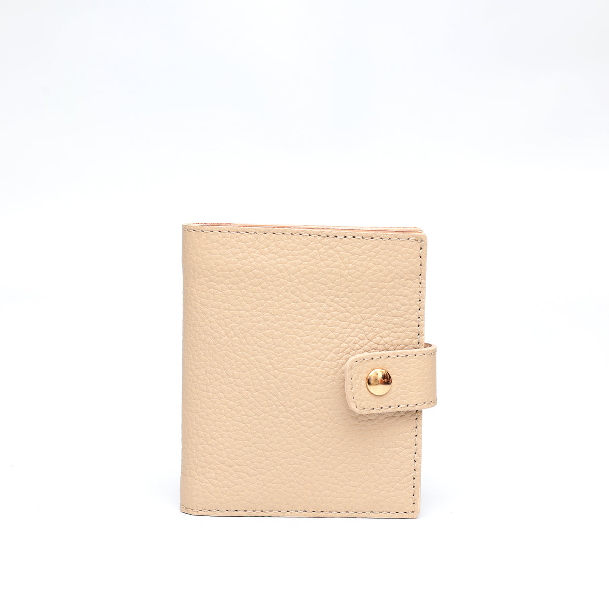 Portafoglio Cara in pelle martellata beige prodotto da Pianigiani bags