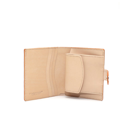 Portafoglio Cara in pelle scamosciata arancio prodotto da Pianigiani bags