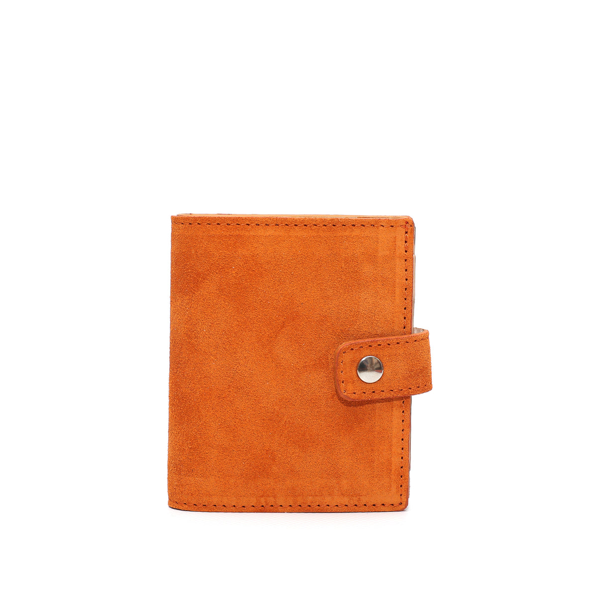 Portafoglio Cara in pelle scamosciata arancio prodotto da Pianigiani bags