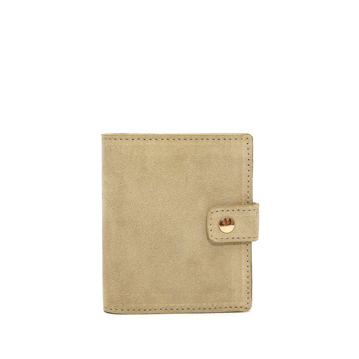 Portafoglio Cara in pelle scamosciata beige prodotto da Pianigiani bags