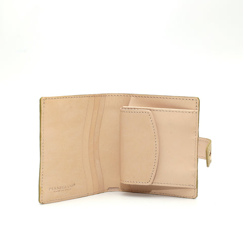 Portafoglio Cara in pelle scamosciata beige prodotto da Pianigiani bags