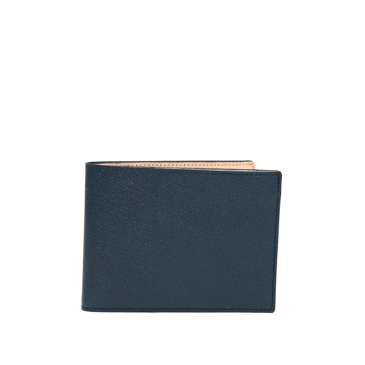 Portafoglio blu con portamonete