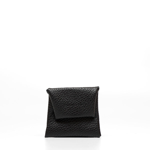 Black Leather Coin Purse – PIANIGIANI