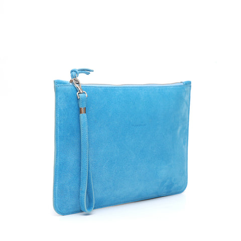 Rose in denim blue