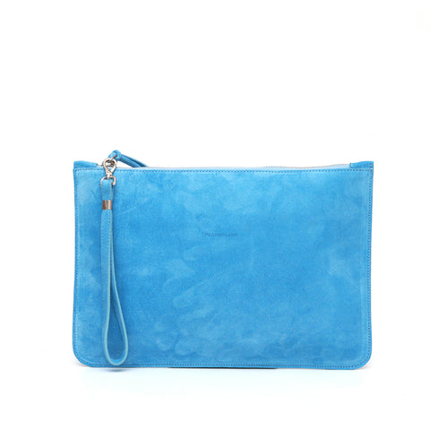 Rose in denim blue