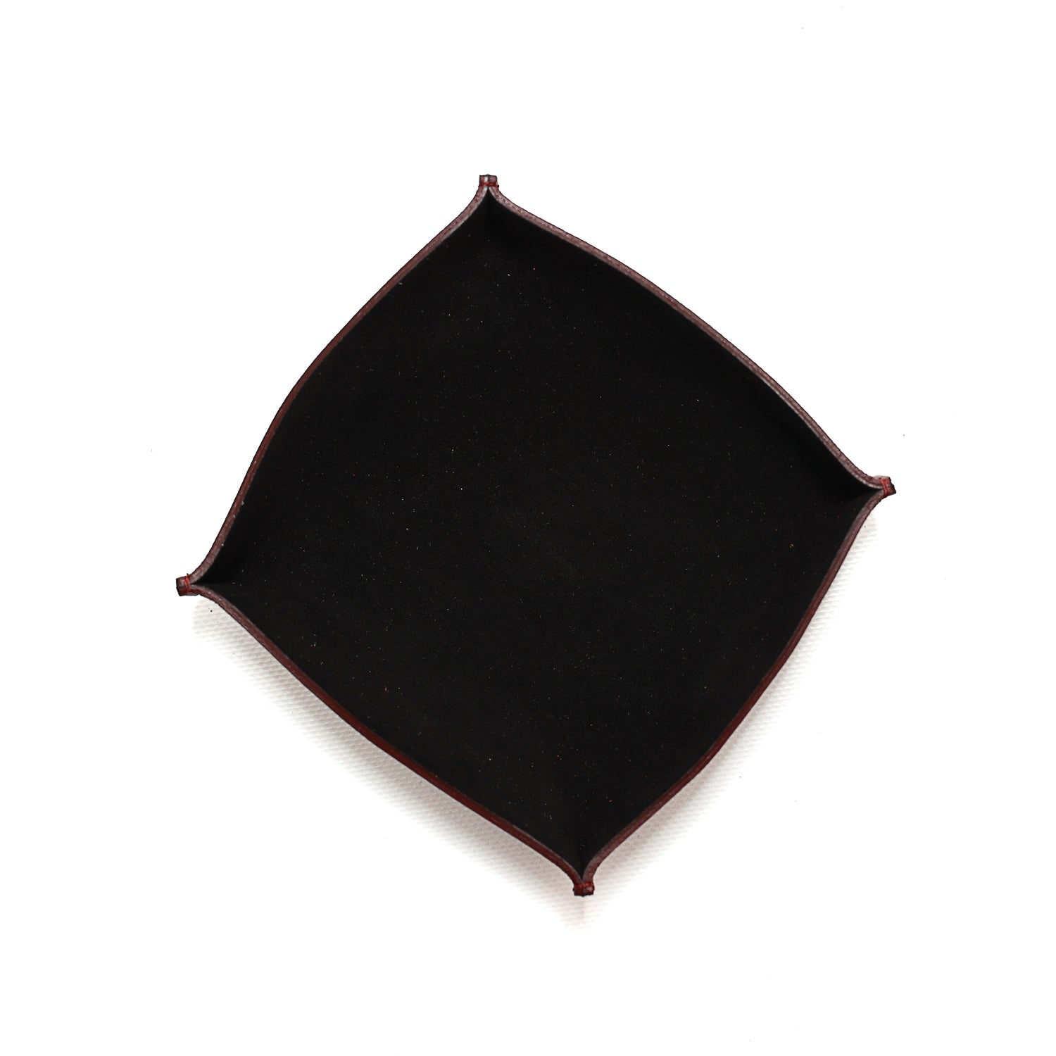 Svuotatasche medio in pelle bordeaux fatto a mano da Pianigiani