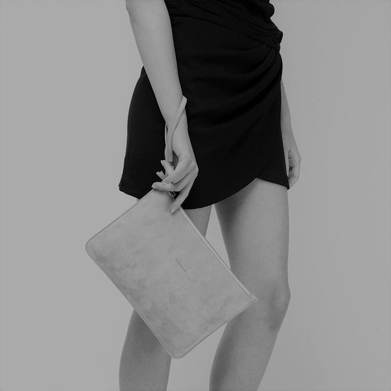 Rose Bag borsa donna da sera in pelle martellata nera, realizzata e venduta da Pianigiani Bags